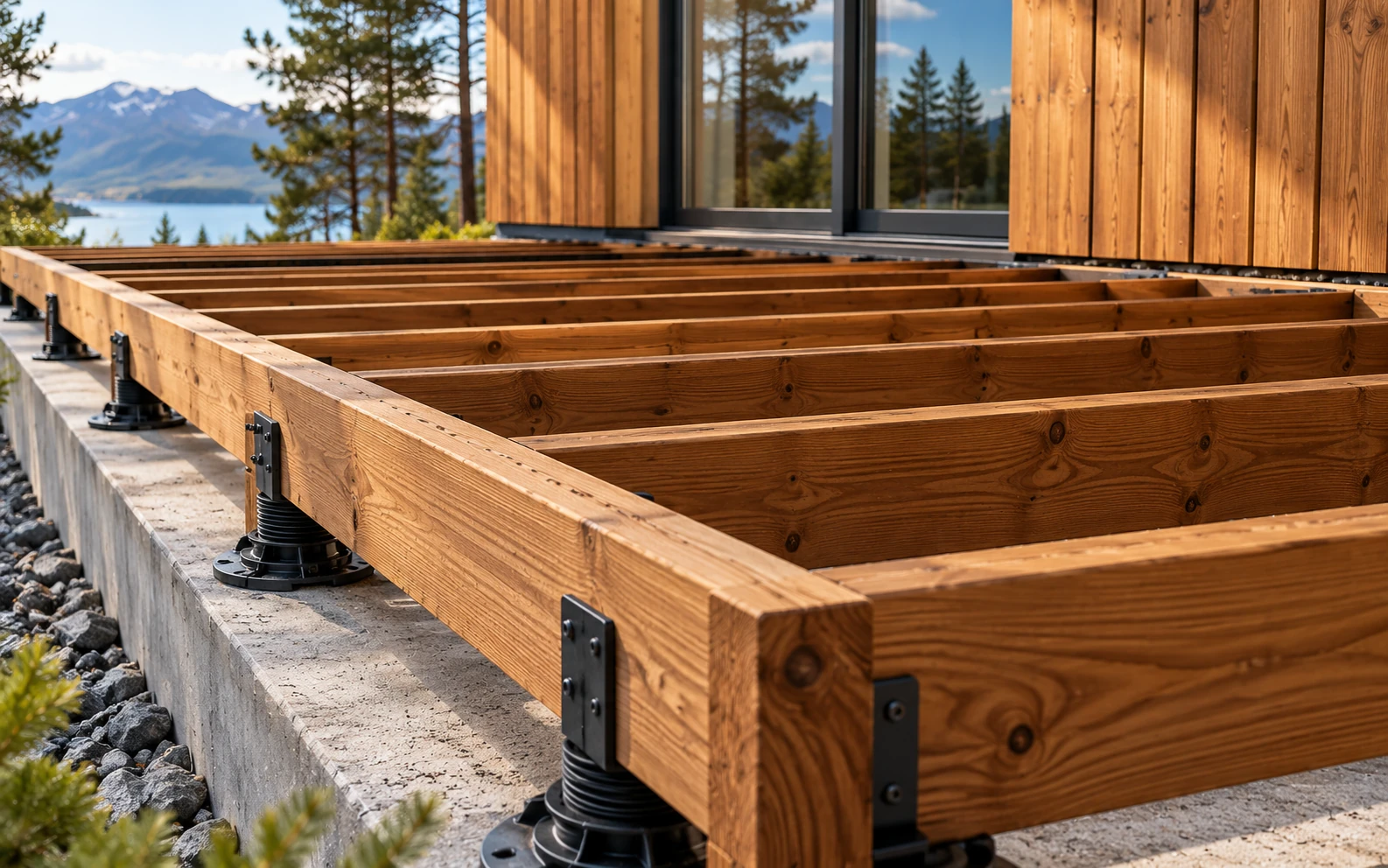 thermowood finnish substructure